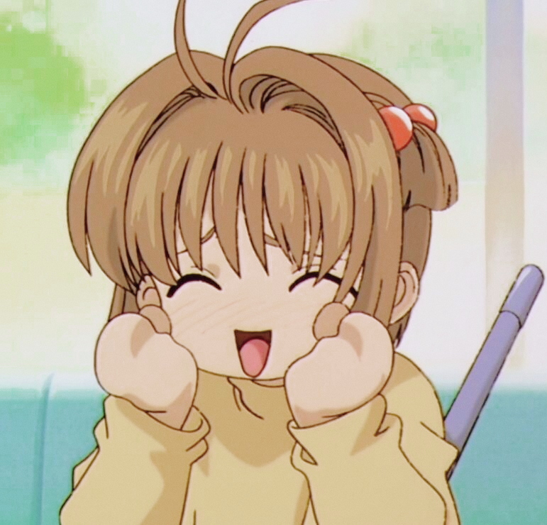 自截《魔卡少女樱》木之本樱头像