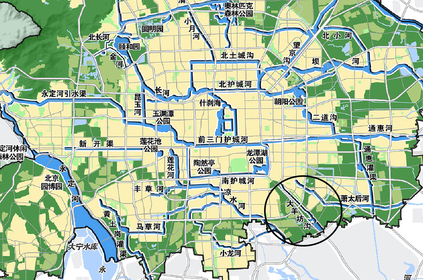 评朝阳区十八里店乡的三大郊野公园:北京疏解非首都功能的成果