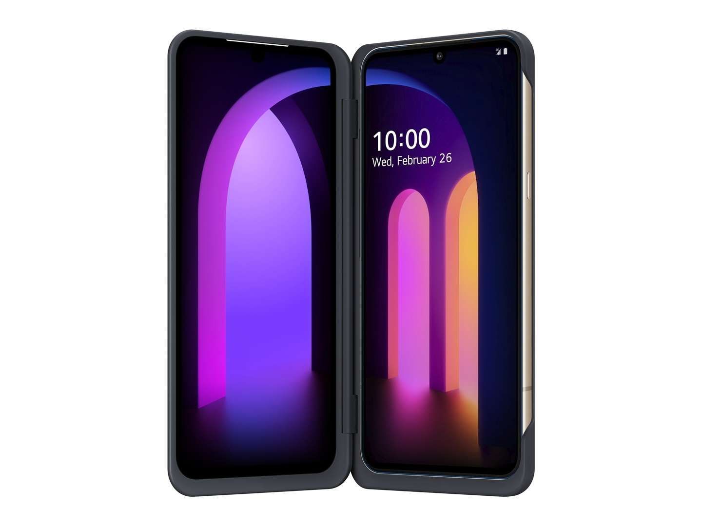 lg v60 thinq 5g正式发布:6.8英寸"双屏" 5000mah大电池!