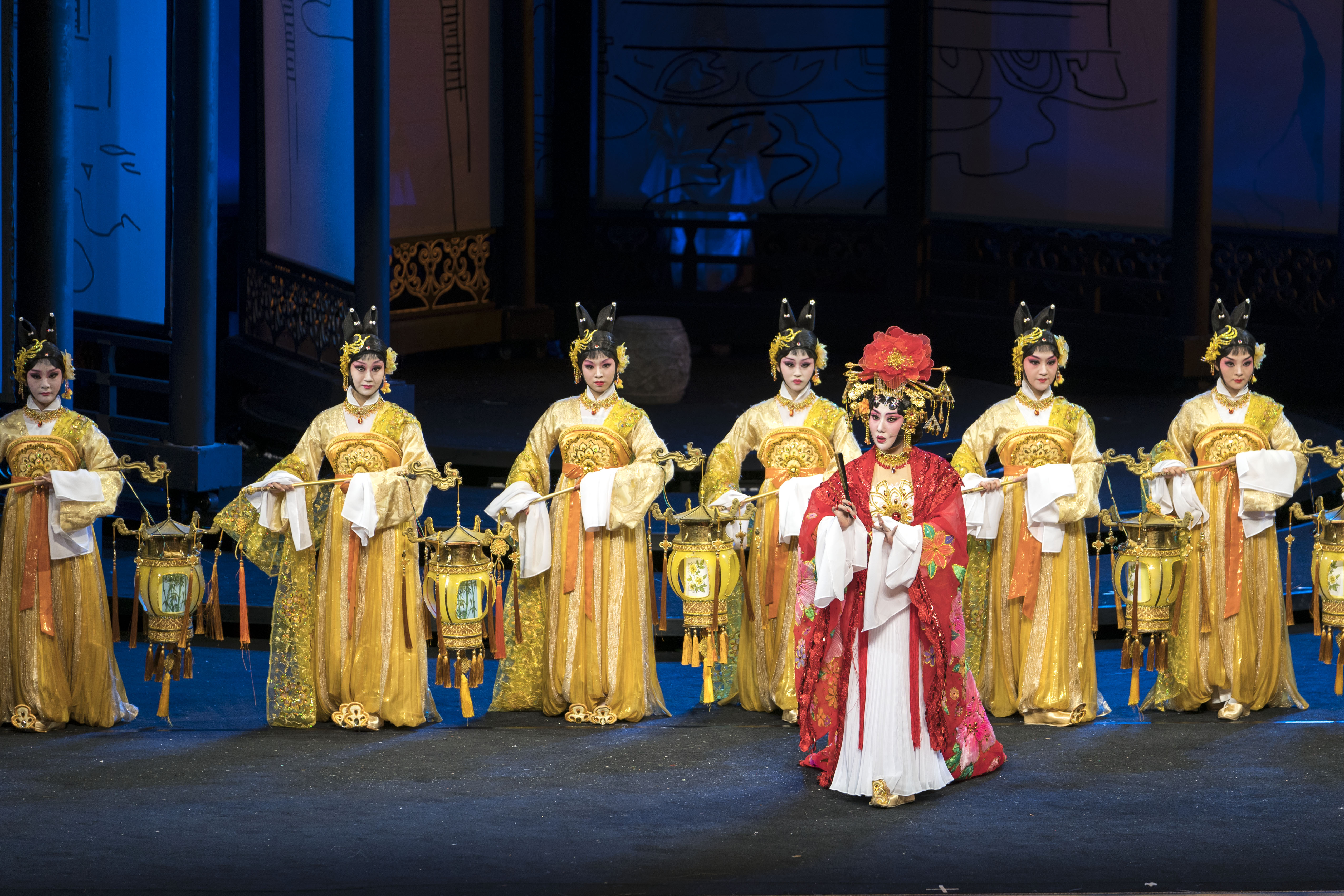 大型汉剧《霓裳长歌》武汉首演(3)