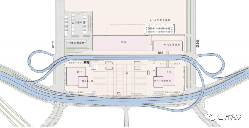 江阴高铁站规划图图片