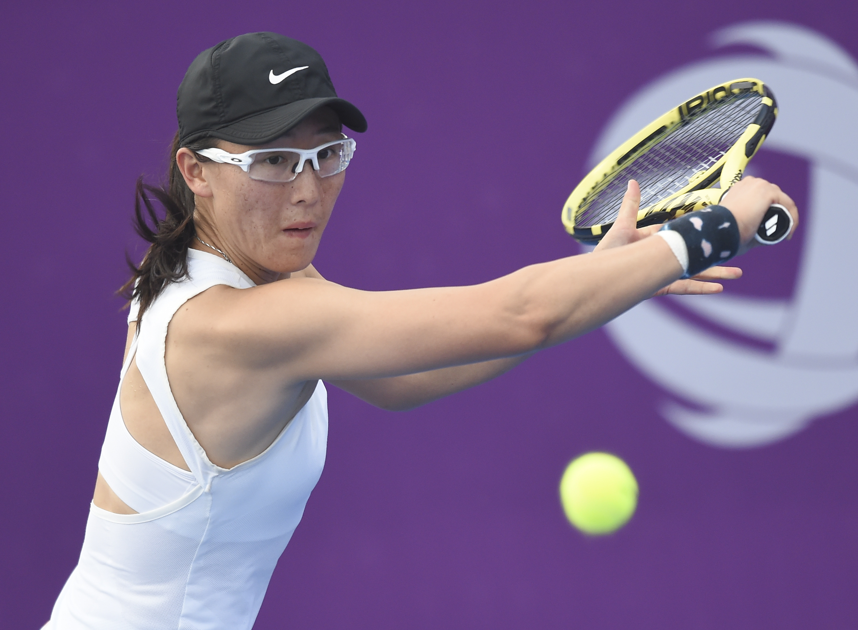 网球——wta卡塔尔公开赛:郑赛赛晋级(6)