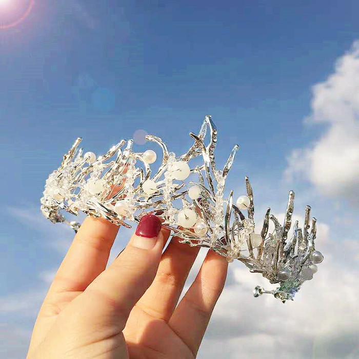 12星座专属"公主王冠",天秤座优雅小粉花,天蝎座霸气纯黑色