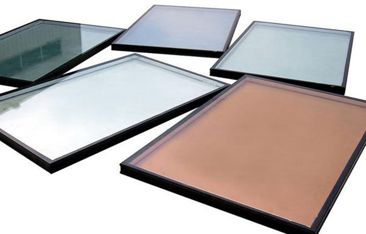 1,钢化玻璃 2,镀膜玻璃