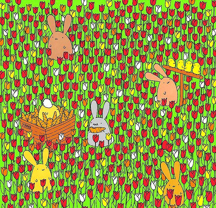 艺术家在他的插图中隐藏了一些东西,只有眼睛尖才能找到