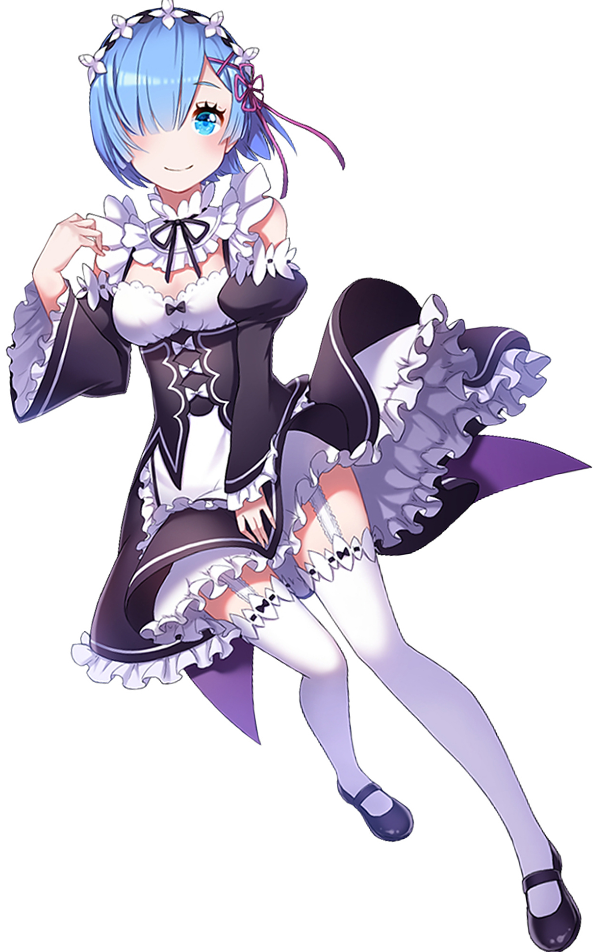 雷姆高清手机壁纸图片分享,贵为可爱动漫少女代表的她真的很美丽