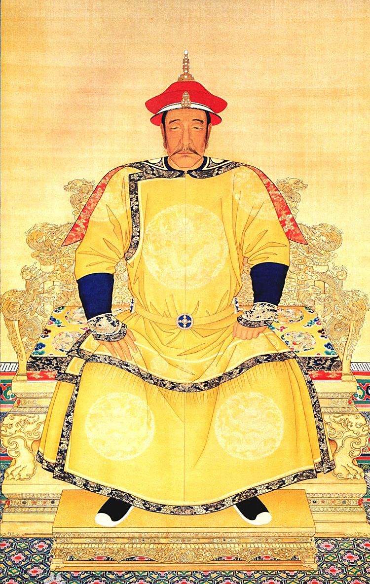 中国历史上最后一个封建王朝,清朝历代皇帝画像图集!