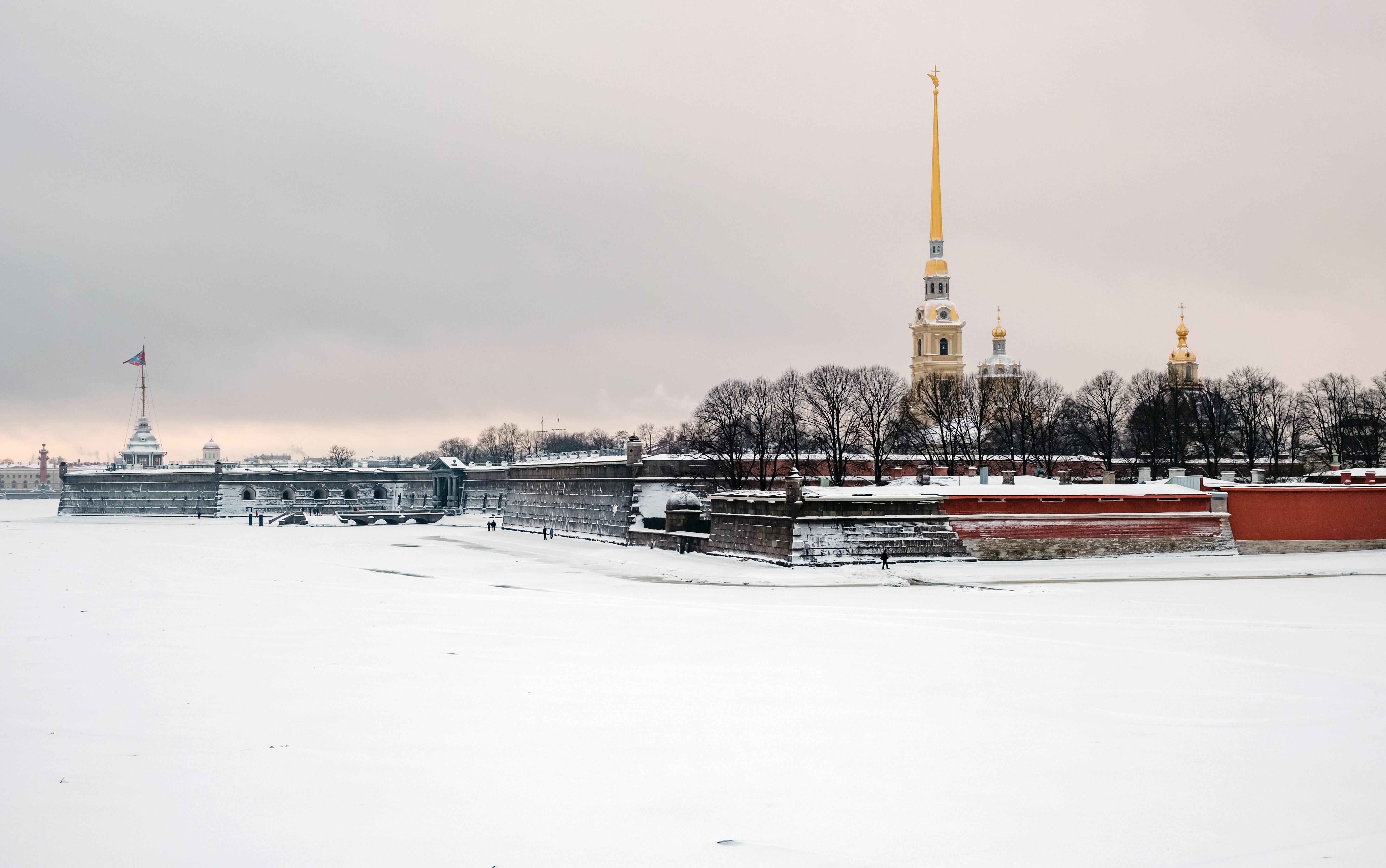 (4)圣彼得堡市冬日雪景