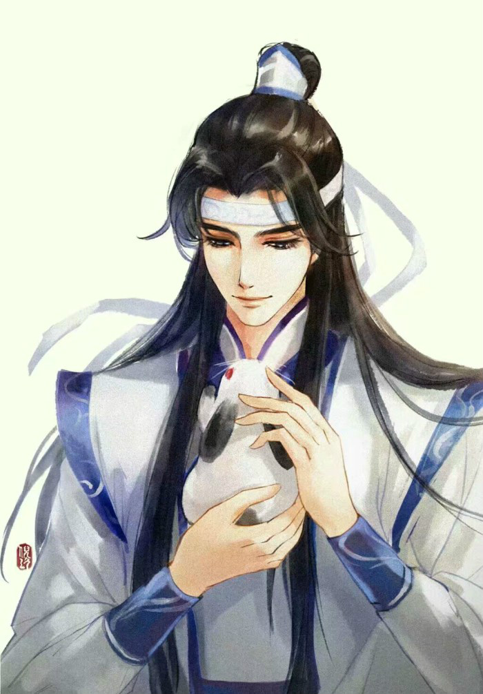 魔道祖师古风壁纸:没有情话,想拥抱你,就现在