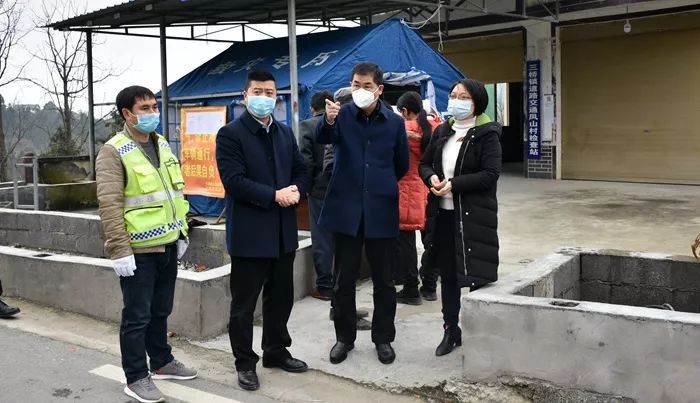 路斌深入疫情防控一线督导检查并慰问在岗工作者
