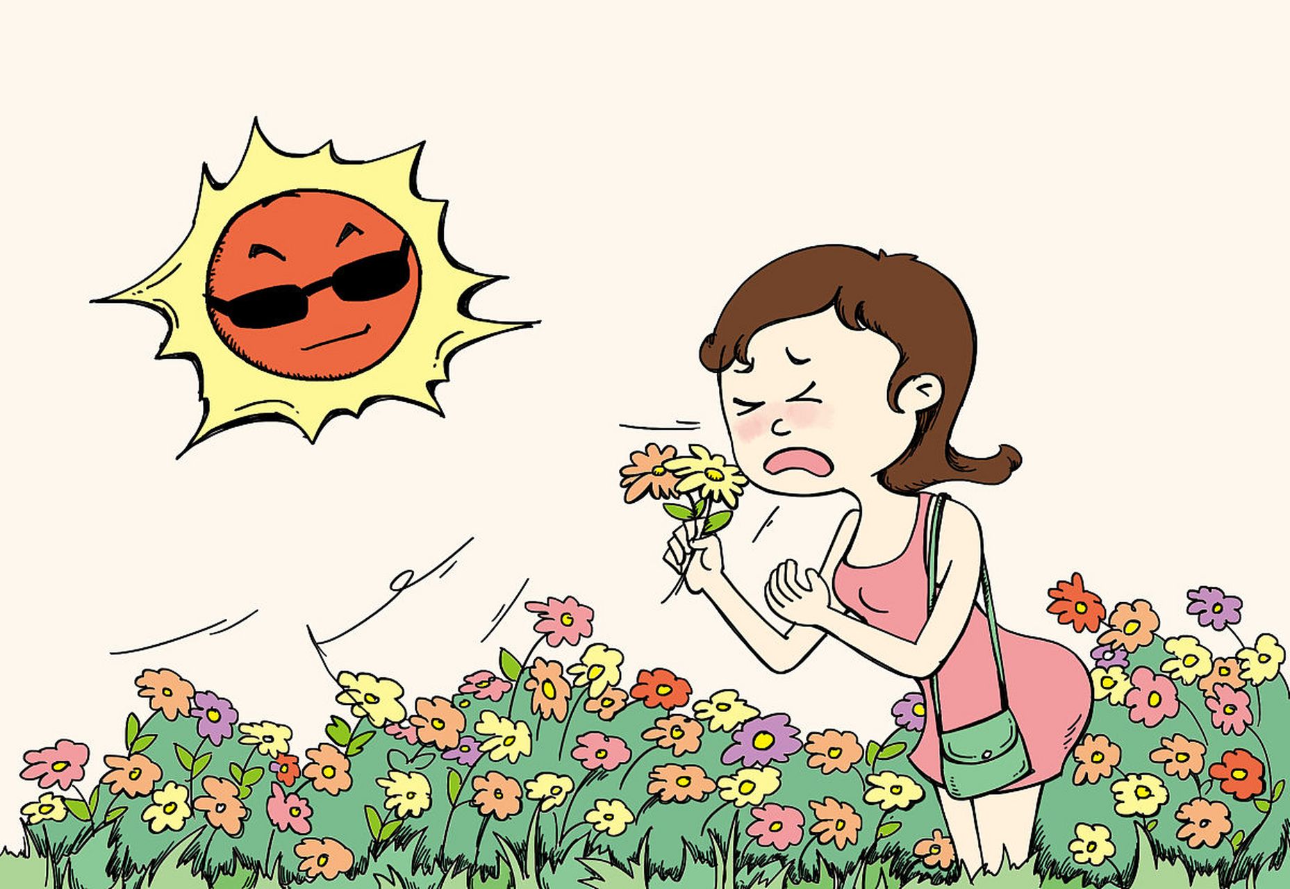 人体特殊现象之--"见光打喷嚏" 你有没有经历过这