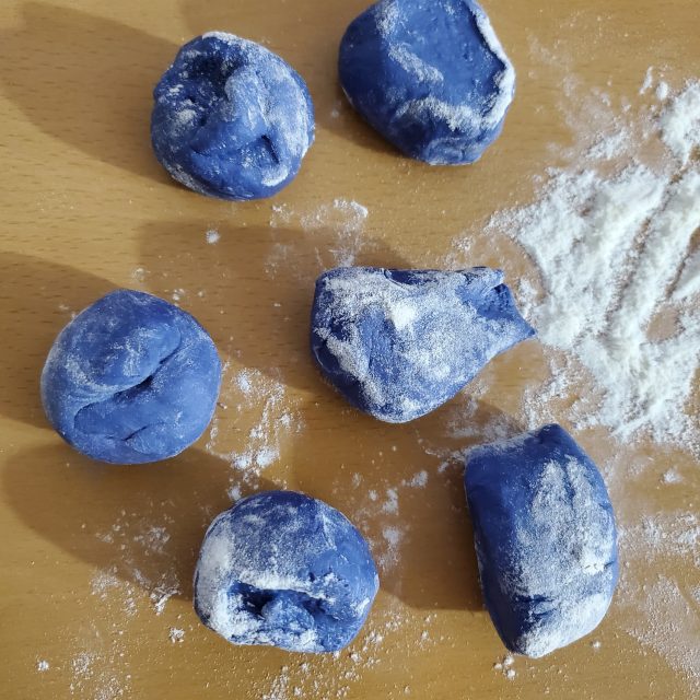 蓝色妖姬馒头,花中新贵,妖艳迷人