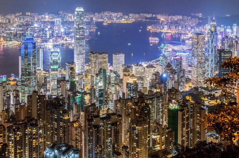 摄影图集:维多利亚港夜景——世界三大夜景之一