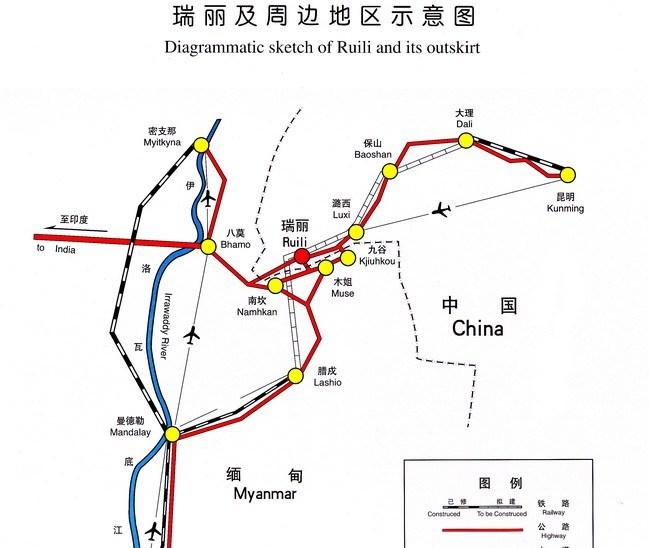 芒市火车站规划图图片