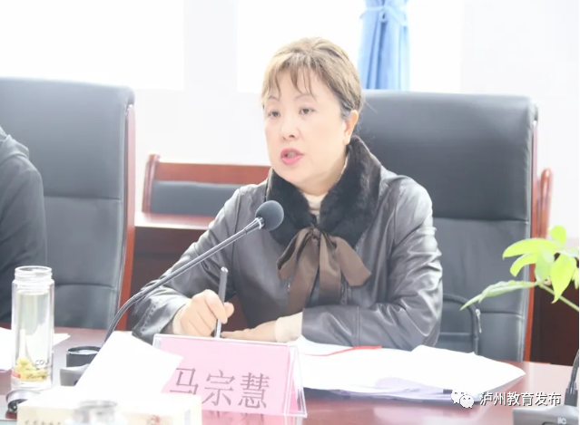 马宗慧副市长带队调研龙马潭区教育工作