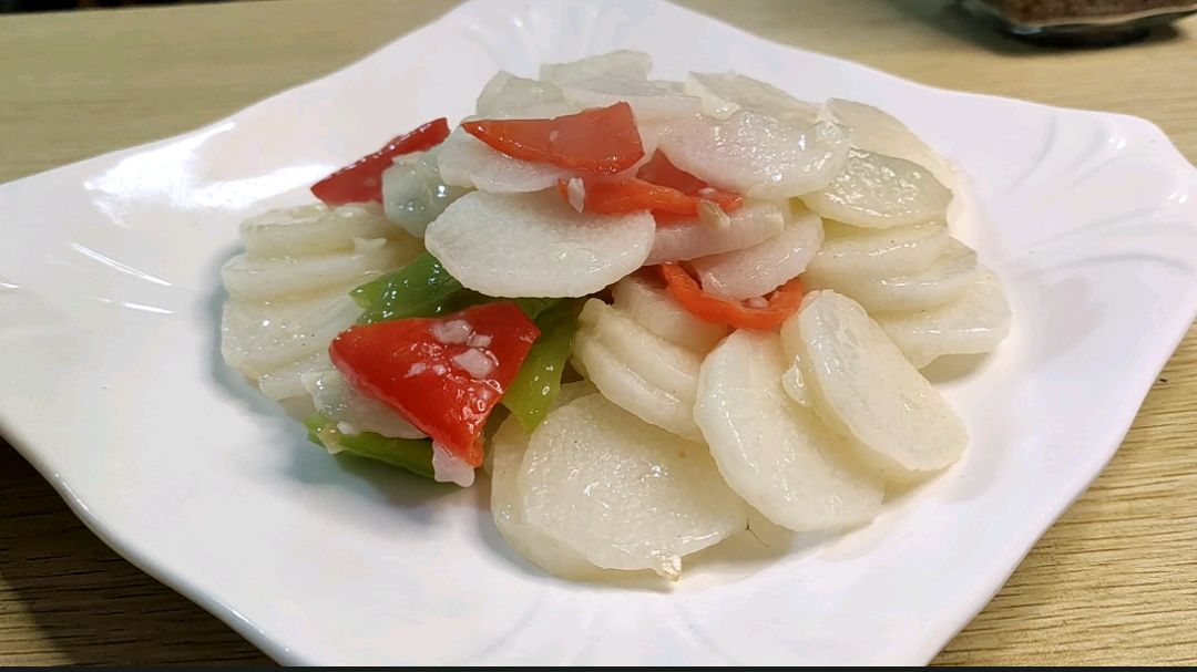 为什么饭店炒的山药那么好吃,原来多做了这两步,学做菜一定要看