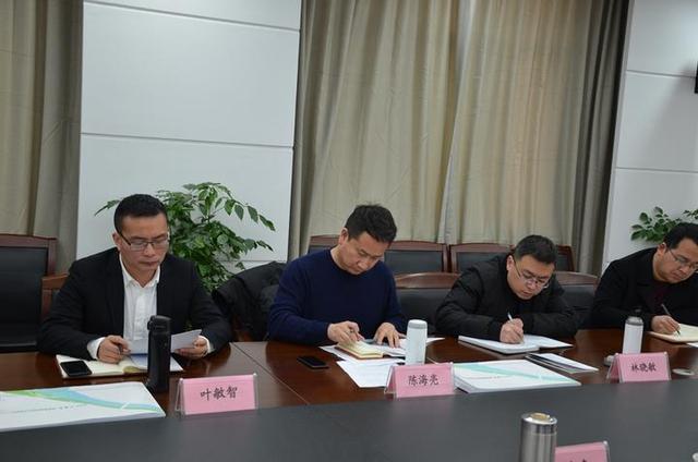 温岭市铁路新区管委会来虞考察高铁新城建设