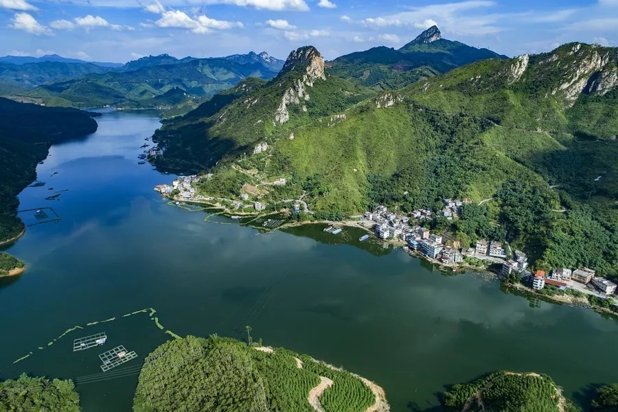 英德长湖水库地图图片