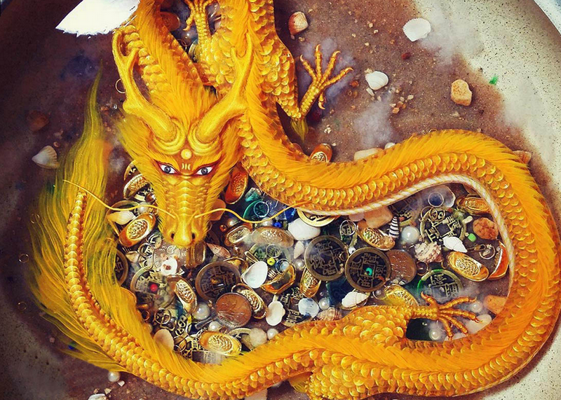 中国画龙第一人,5年画活"金龙",看到第1张就惊呆了!