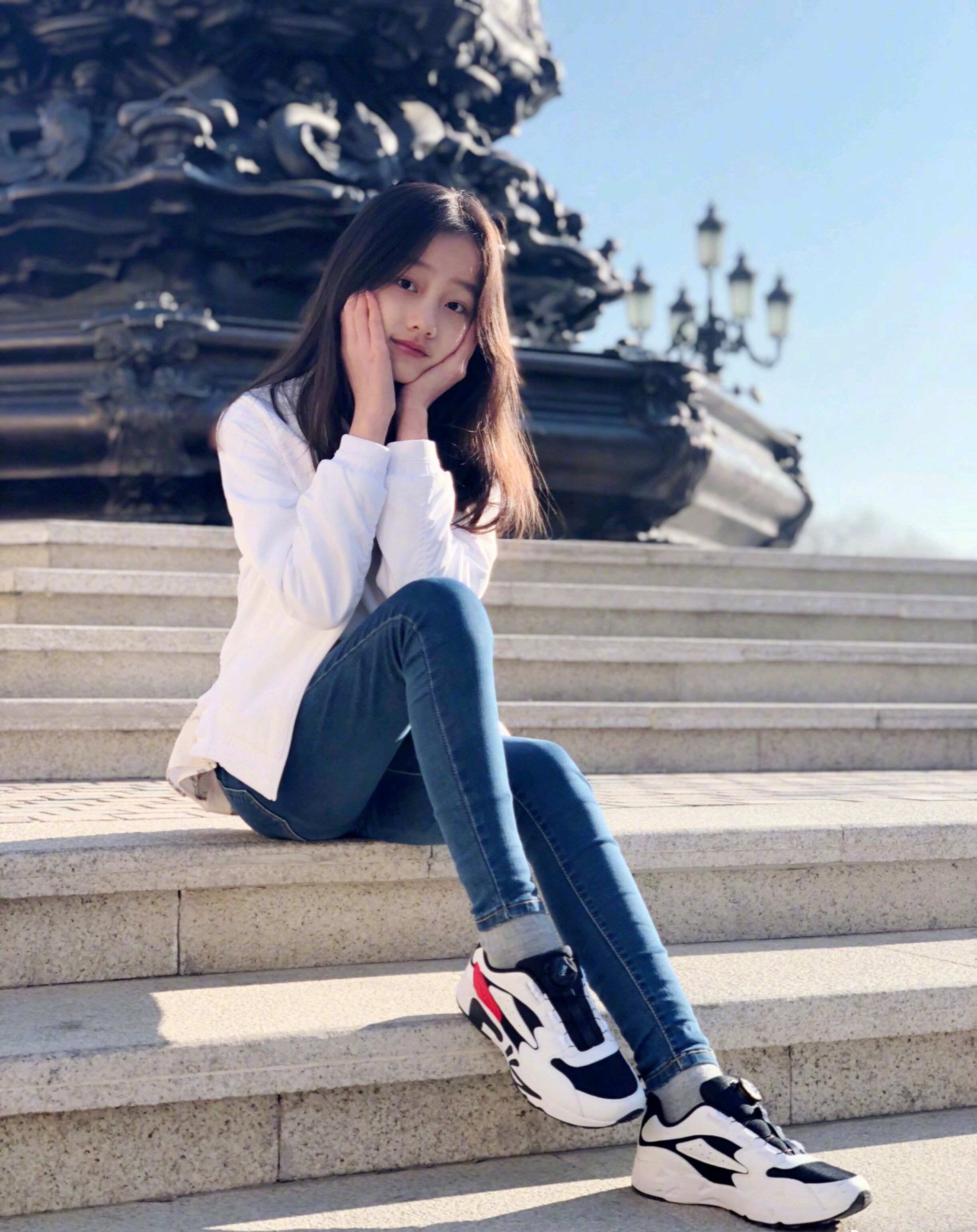 曹贵人怀抱里的温宜公主长大了!纪姿含:愿美好与你相伴!