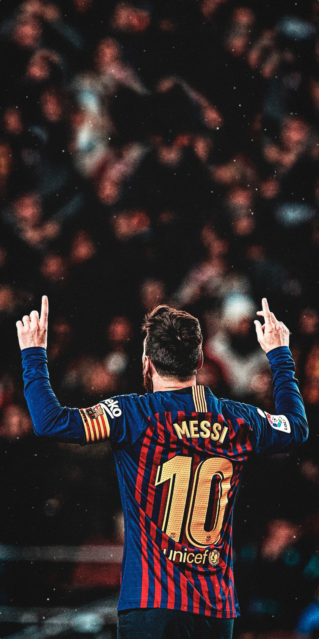 巴萨10号梅西背景图分享一波