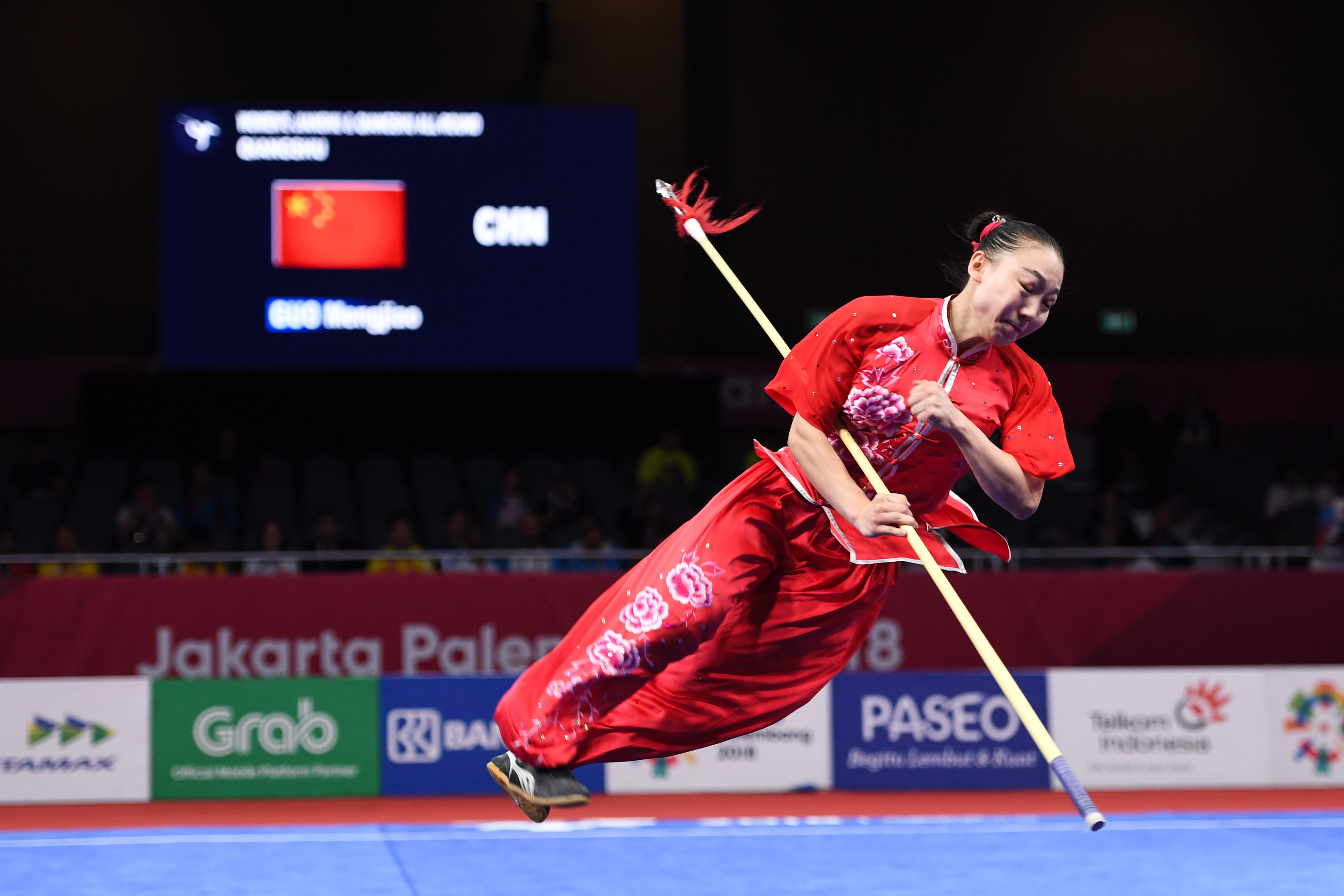 武术——女子剑术枪术全能:郭梦娇夺冠(2)