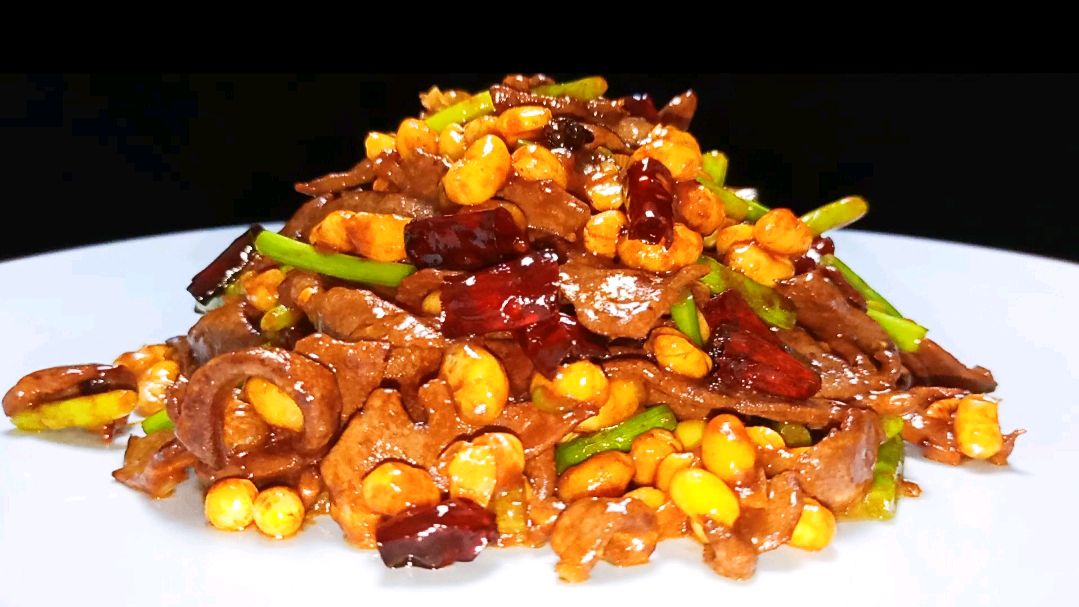农家小炒肝东北特色菜,从厨15年大厨教你做,鲜香滑嫩无腥味