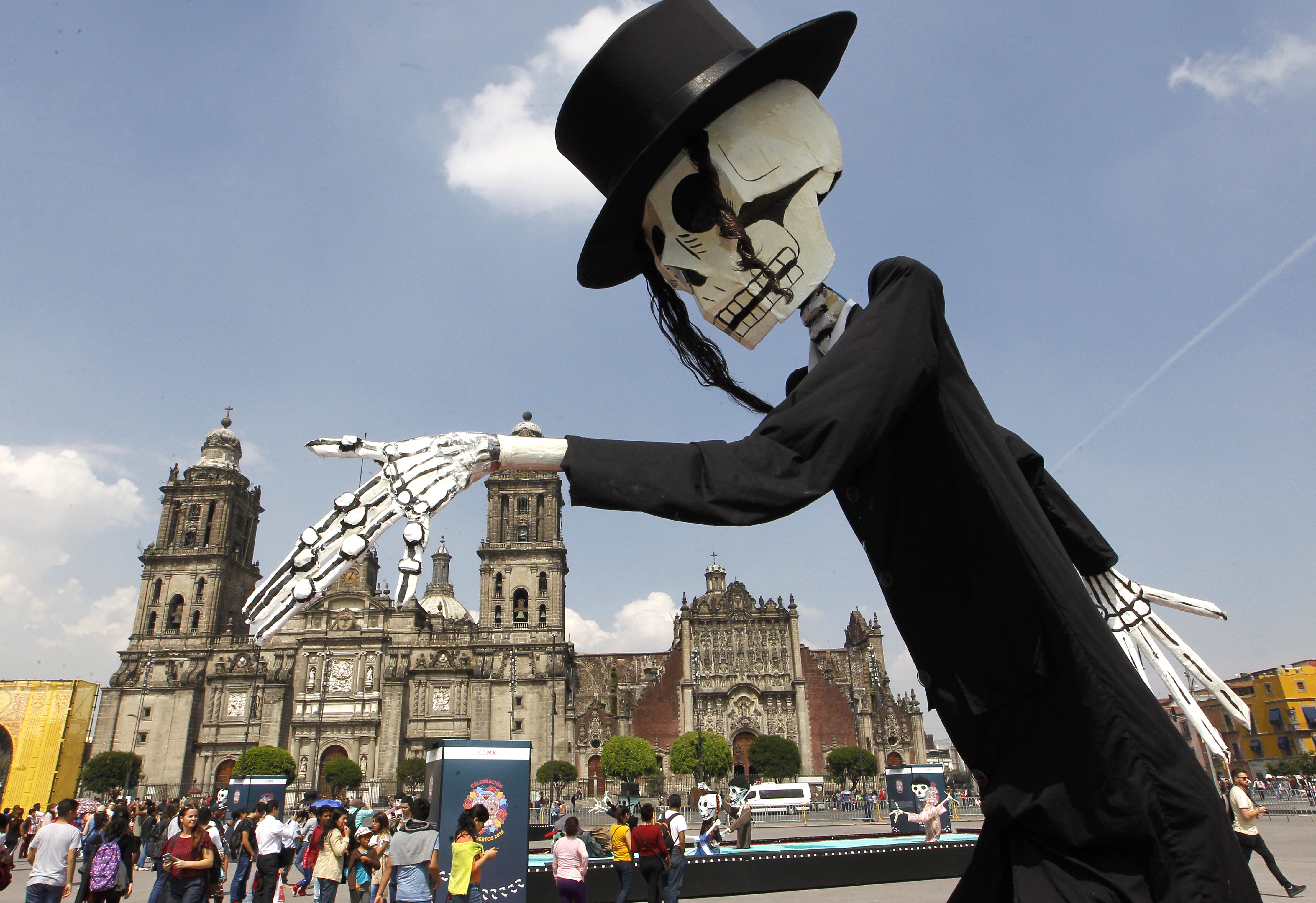 墨西哥迎来亡灵节