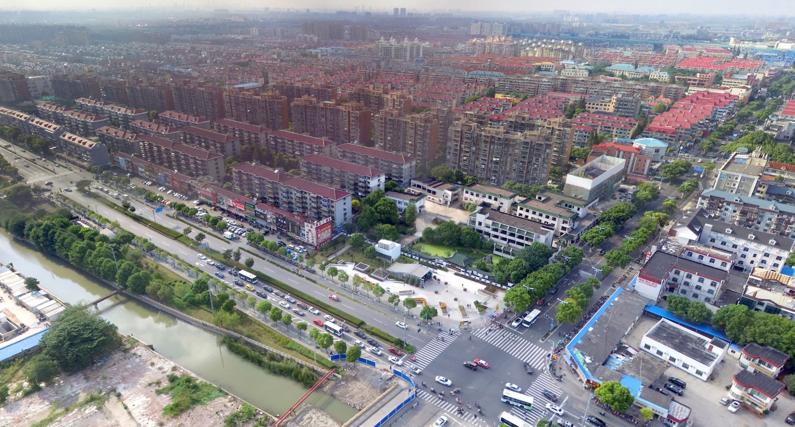 上海地铁2号线川沙站所在的川南环路,将新建向西的延伸工程