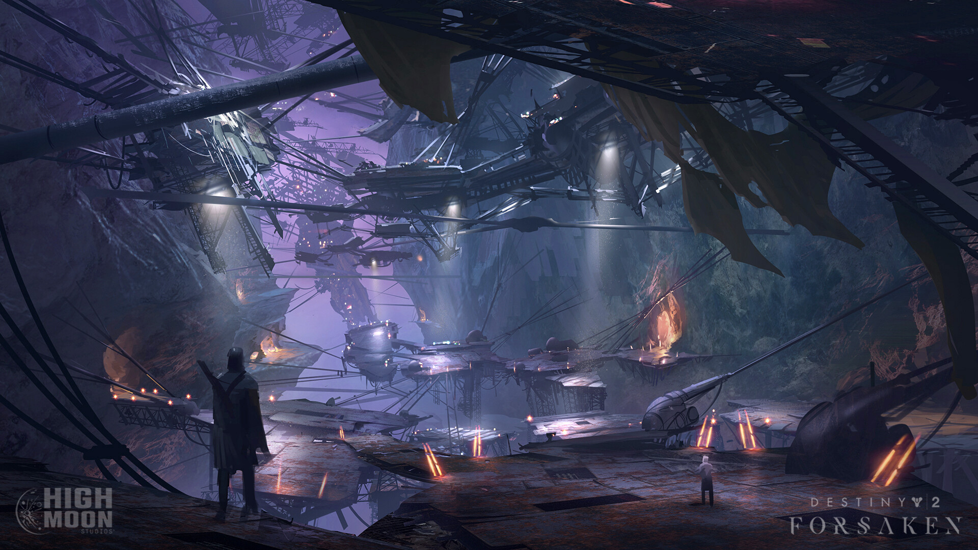 一组高质量的场景插画作品!从古典到科幻风格多样很有视觉冲击力