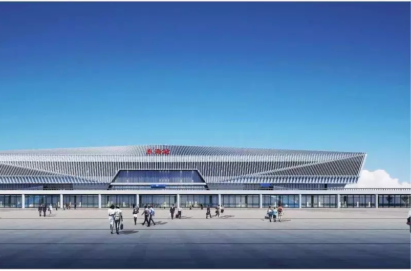 江苏省东海县主要的铁路车站——东海县站