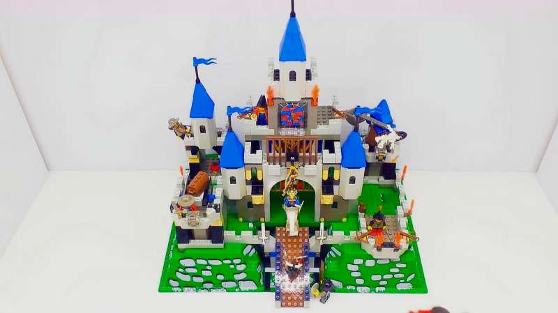 乐高城堡60916098蓝狮国王城堡速组评测