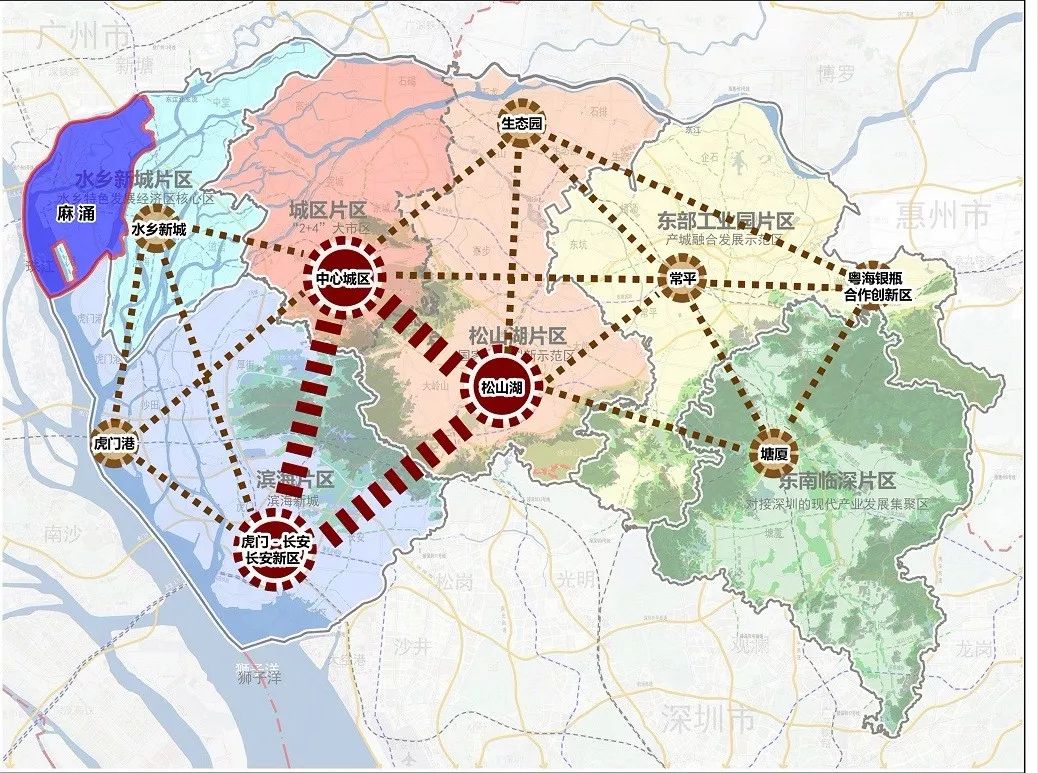 麻涌规划公布!近期重点建设这些地方,划分五大功能片区