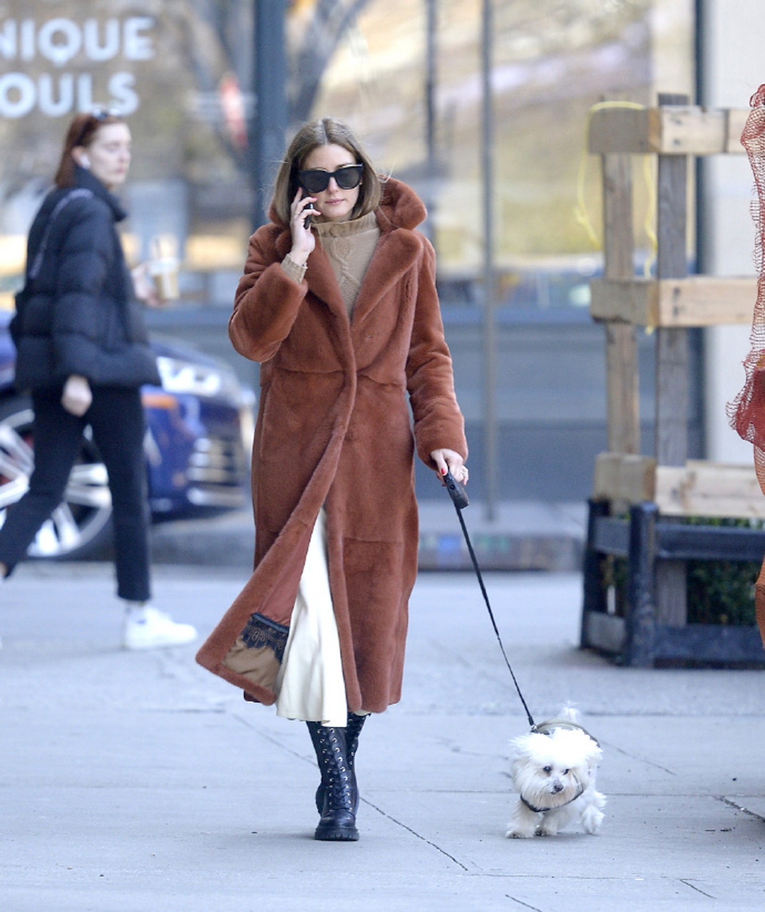 当地时间3月24日,时尚名媛 olivia palermo( 奥利维亚帕勒莫 )在纽约