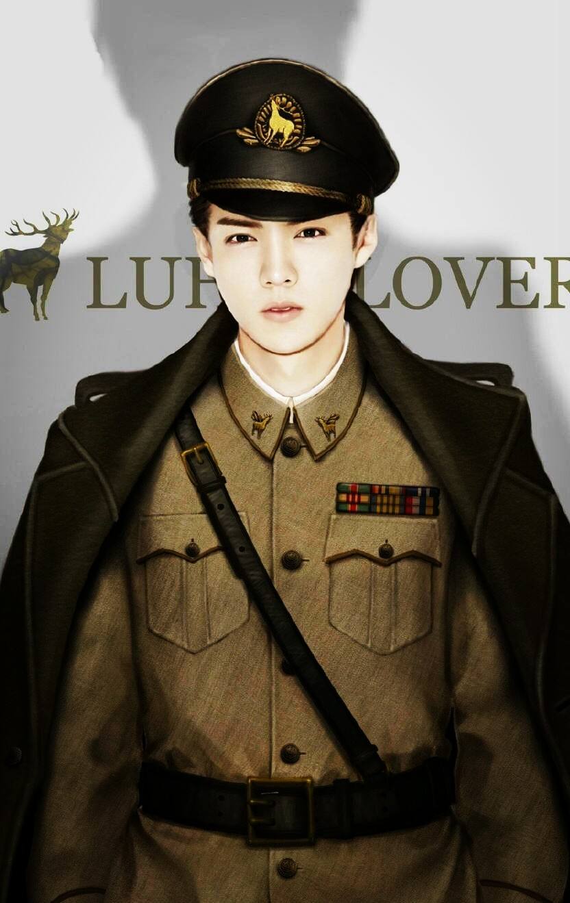 穿军装的男人最帅!陈伟霆:我威风八面,陈晓:我儒雅少帅!