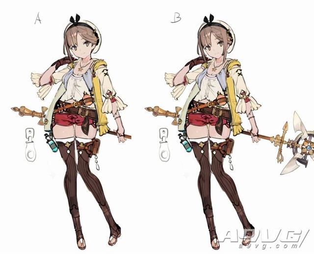 《莱莎的工作室》大量初期设定图 制作人与画师讲述角色设计