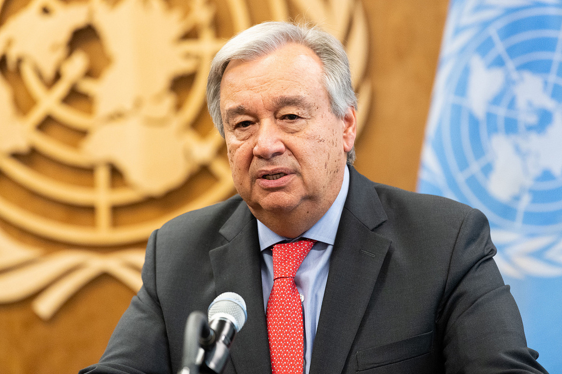 联合国古特雷斯:最强烈措辞谴责哈马斯袭击以色列  联合国秘书长古特