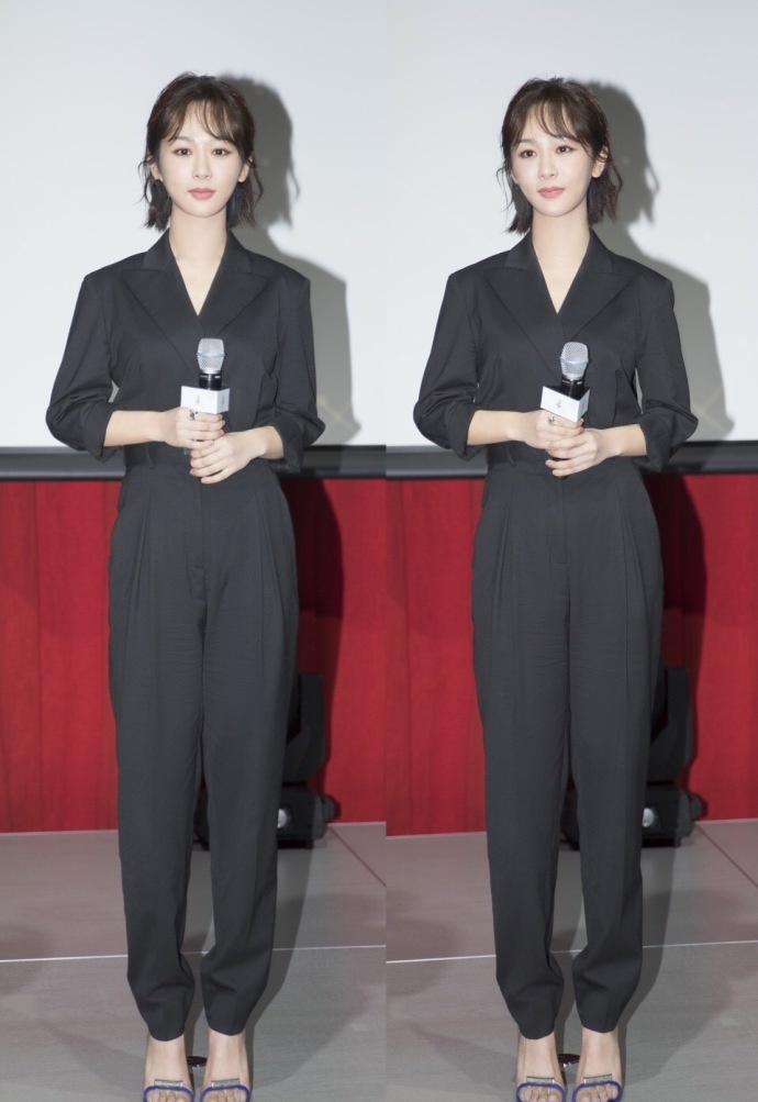 杨紫现身韩国,与朴信惠,朴叙俊的同台,颜值丝毫不输两人?