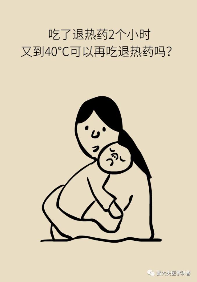 小孩生病简笔画发烧图片