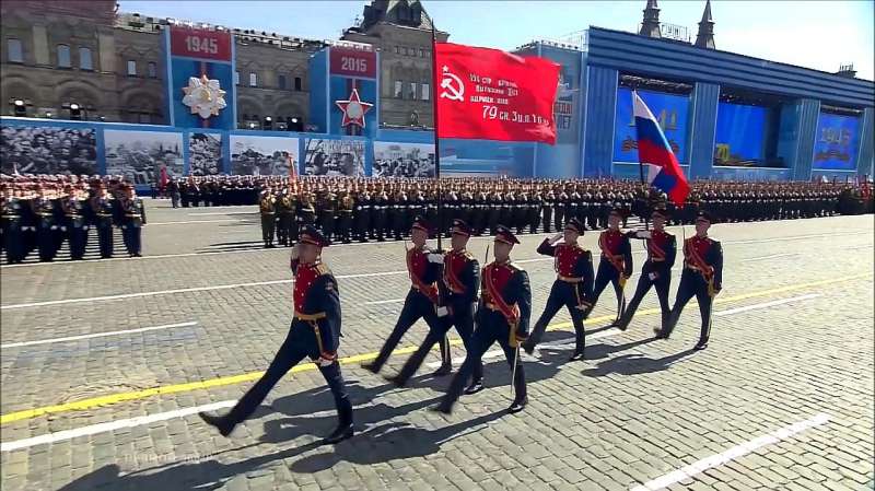 Фото выноса знамени победы