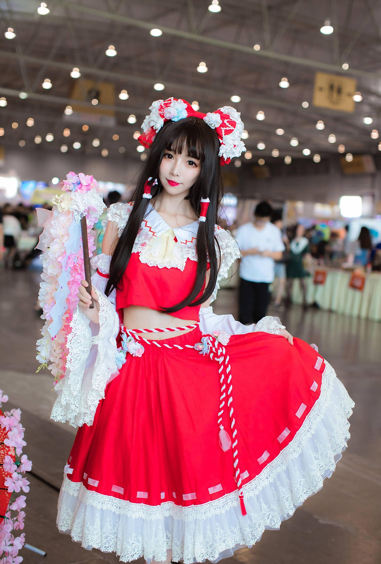 「东方project」博丽灵梦cos,太好看了吧