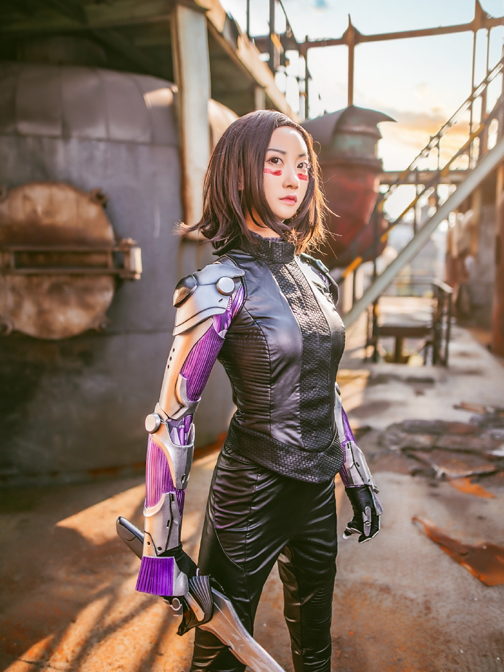 战斗天使阿丽塔cos:面对邪恶,我不会袖手旁观