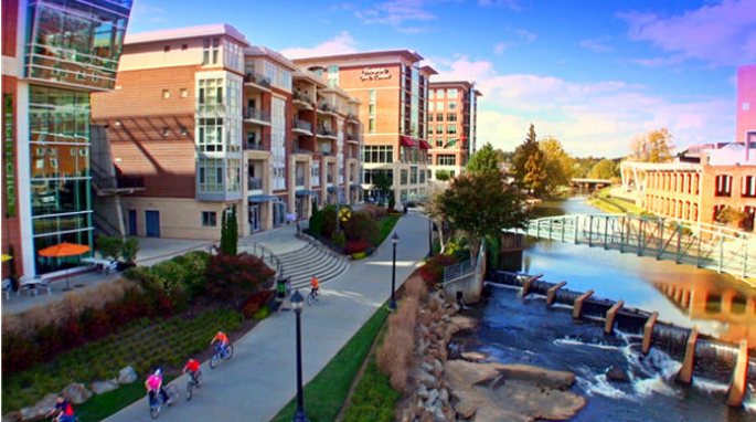 格林维尔是南卡罗来纳州西北部地区即上州 的主要城市,范围包括古老的