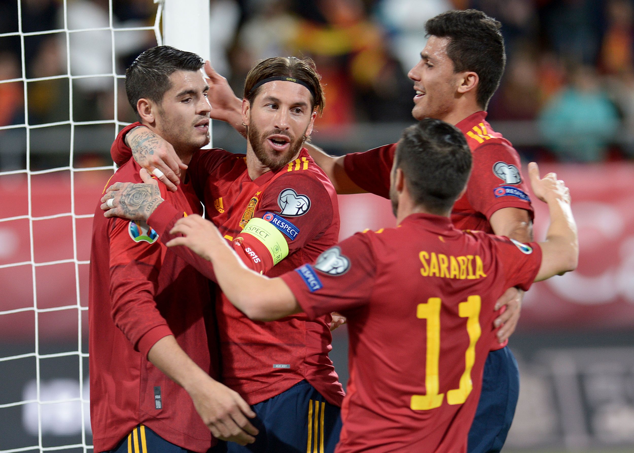 足球——欧预赛:西班牙胜马耳他