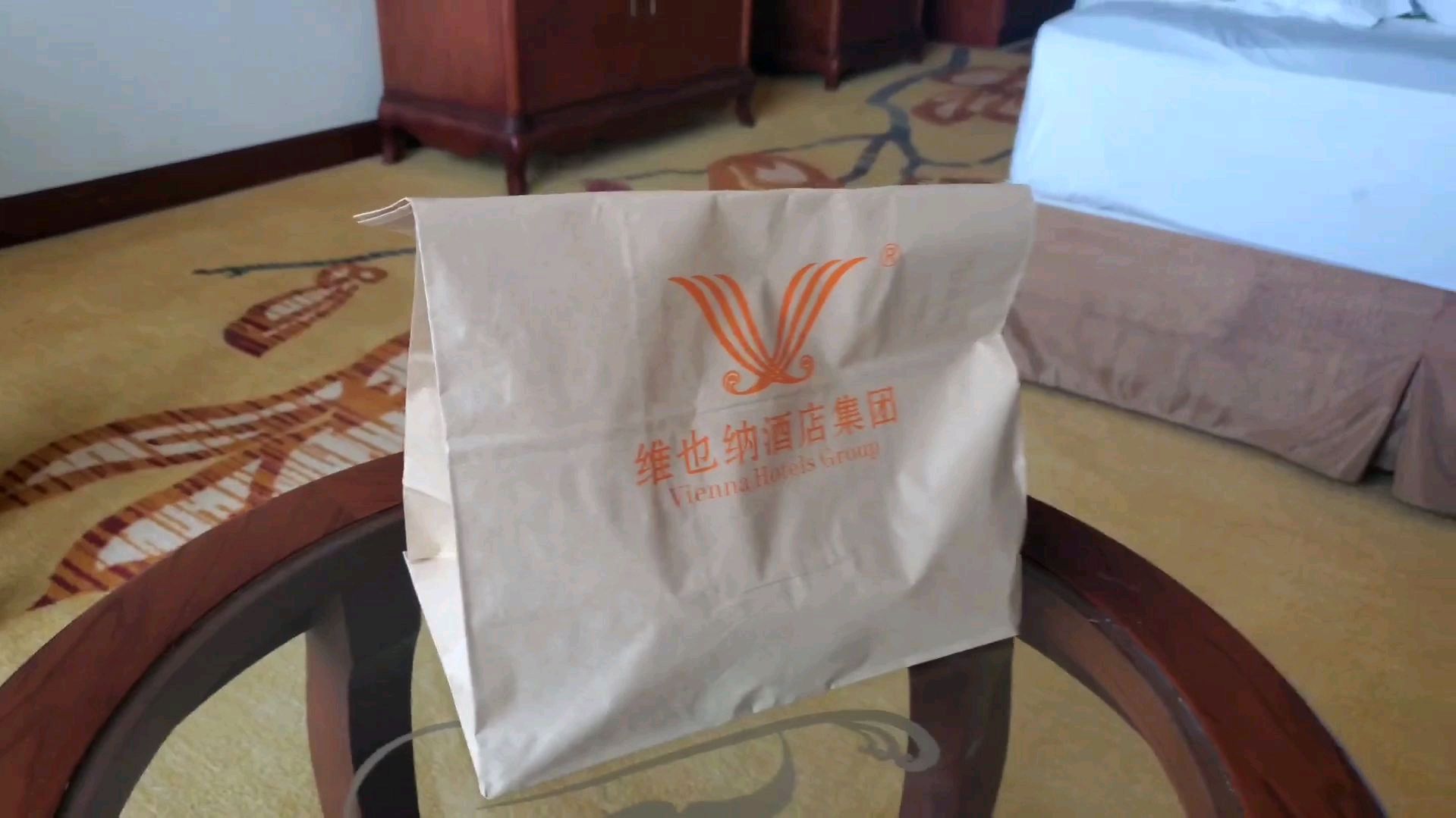 酒店早晨开早餐包,看看赠的早餐都有啥