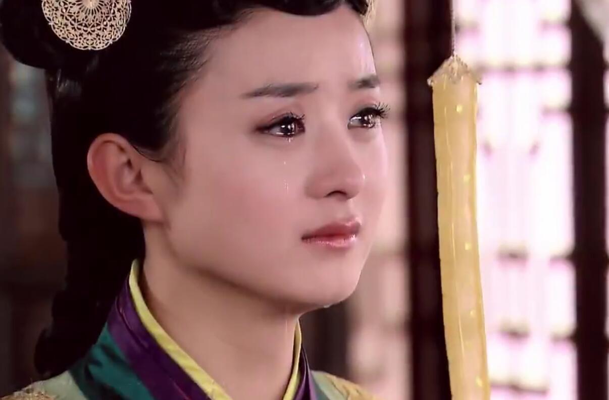 盘点赵丽颖的哭戏,图1我见犹怜,最后一张莫名有点可爱!