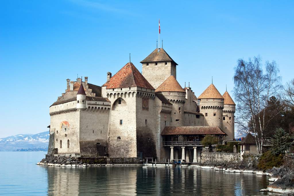 瑞士西庸城堡,欧洲十大古城堡之一