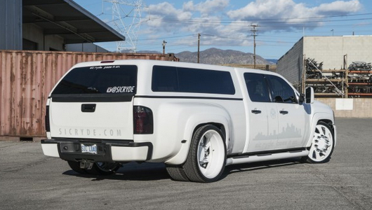 低趴风来袭 雪佛兰silverado皮卡改装