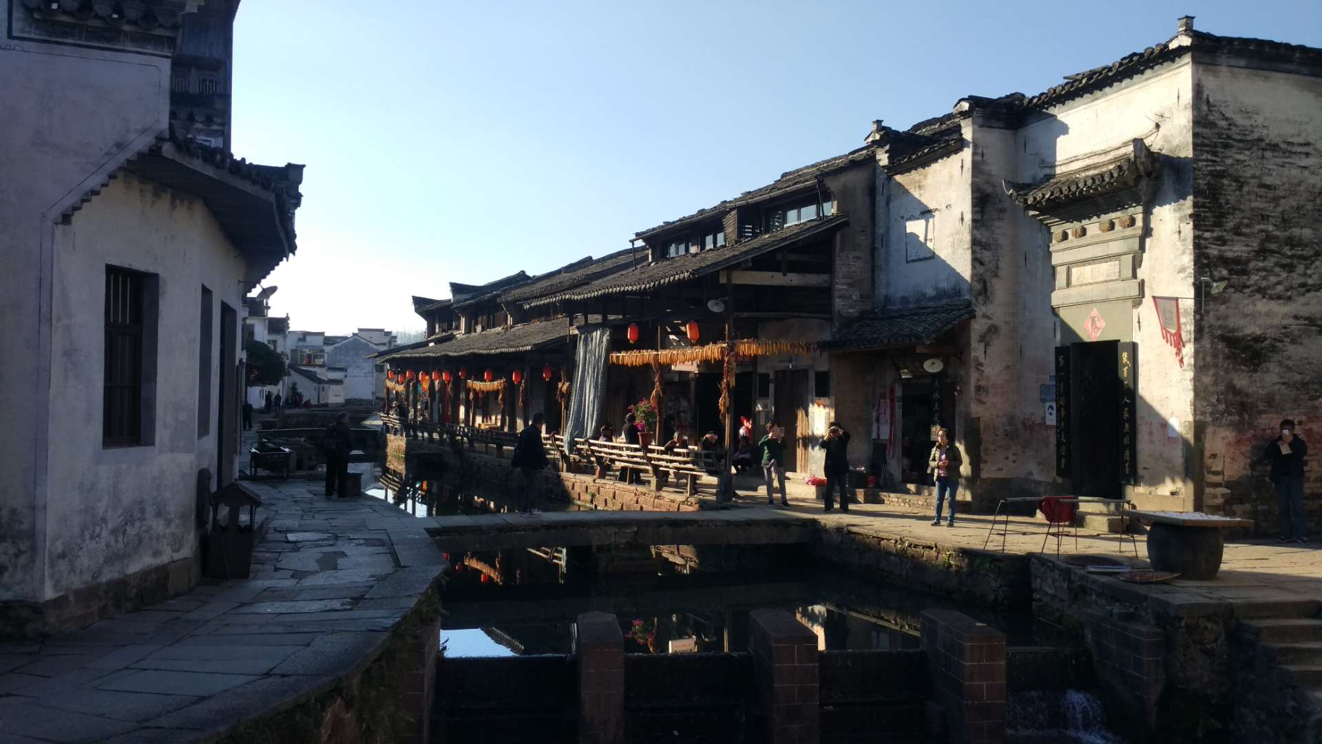 徽州第一水口村-唐模