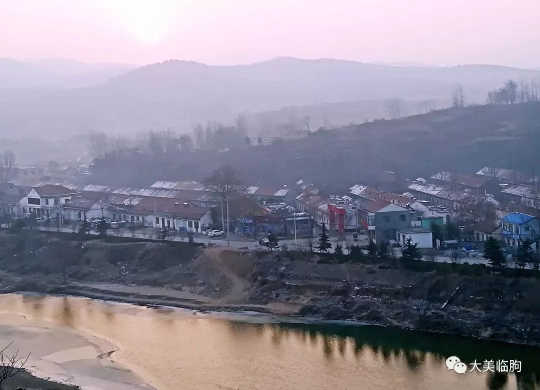 临朐石家河的早晨